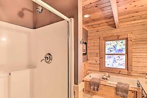 'serenity Woods' Cabin w/ Hot Tub & Fire Pit