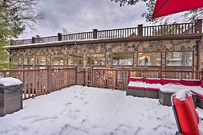 1 Mi to Lake Wallenpaupack: Spacious Poconos Villa