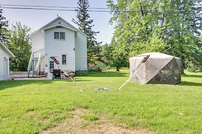 Rural Minnesota Apartment w/ Fire Pit