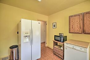 Quaint Creekside Home w/ Spacious Deck & Yard