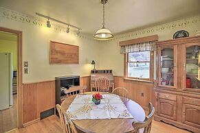 Quaint Creekside Home w/ Spacious Deck & Yard