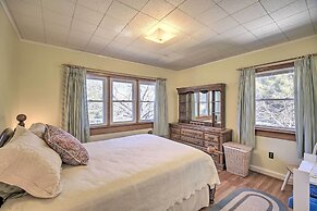 Quaint Creekside Home w/ Spacious Deck & Yard