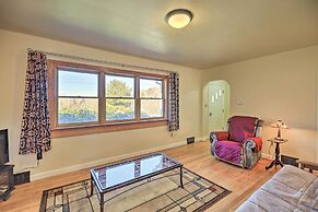 Quaint Creekside Home w/ Spacious Deck & Yard