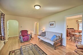 Quaint Creekside Home w/ Spacious Deck & Yard