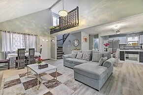 Game Room & Fire Pit: Tobyhanna Family Home