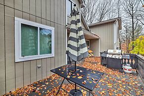 Game Room & Fire Pit: Tobyhanna Family Home