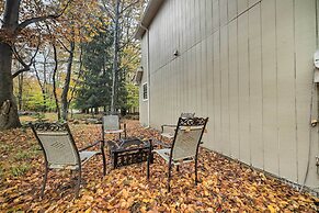 Game Room & Fire Pit: Tobyhanna Family Home