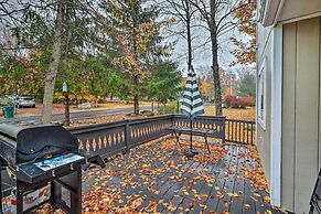 Game Room & Fire Pit: Tobyhanna Family Home