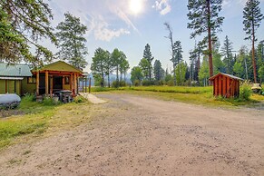Hike, Bike & Boat: Cabin w/ Dock on Seeley Lake!