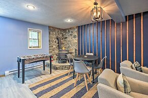 Wraparound Deck: Big Bass Lake Home in Gouldsboro