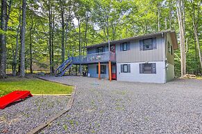 Wraparound Deck: Big Bass Lake Home in Gouldsboro