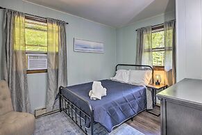 Wraparound Deck: Big Bass Lake Home in Gouldsboro