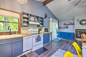 Wraparound Deck: Big Bass Lake Home in Gouldsboro