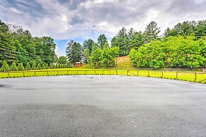 Pisgah Forest Farm Home: Outdoor Pool & Games