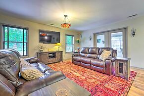 Pisgah Forest Farm Home: Outdoor Pool & Games