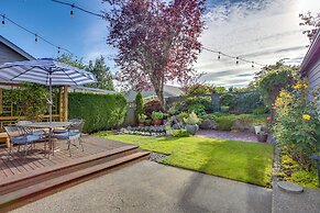 Tacoma Home w/ Garden + Pond ~ 3 Mi to Beach!
