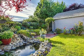 Tacoma Home w/ Garden + Pond ~ 3 Mi to Beach!