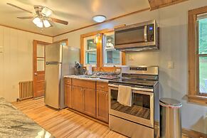 Steps to Lake: Tafton Cottage w/ Fire Pit & Grill