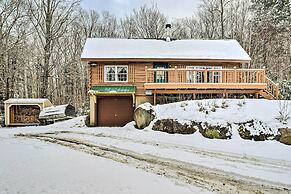 Andover Cabin Retreat w/ Hot Tub & Fireplace!