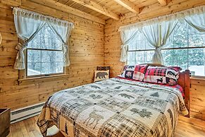 Andover Cabin Retreat w/ Hot Tub & Fireplace!