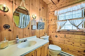 Andover Cabin Retreat w/ Hot Tub & Fireplace!