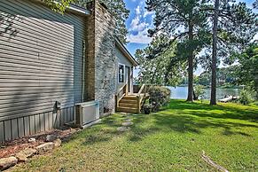 Dock & Lake Access: Tranquil Home in Hot Springs