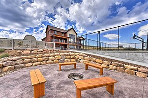 Cabin w/ Beach Access, Sport Court, Hot Tub & View