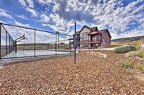 Cabin w/ Beach Access, Sport Court, Hot Tub & View