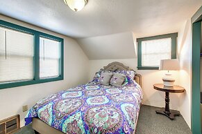 Colorful Cottage w/ Hot Tub - Steps to Long Lake!