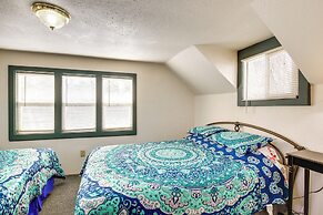 Colorful Cottage w/ Hot Tub - Steps to Long Lake!