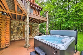 Classy Home w/ Hot Tub: 2 Mi to Lake Access!