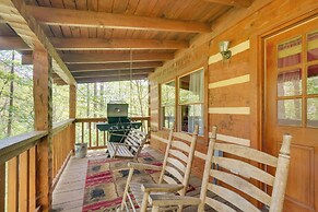 Covered Deck & Hot Tub: Cozy Gatlinburg Cabin