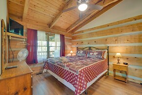 Covered Deck & Hot Tub: Cozy Gatlinburg Cabin