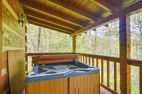 Covered Deck & Hot Tub: Cozy Gatlinburg Cabin