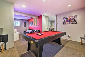 Walk to Lake: Game Room Getaway in Pocono Summit!