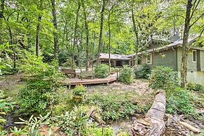 Lake Toxaway Cabin w/ Fire Pit - 1 Mi to Marina