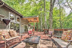 Lake Toxaway Cabin w/ Fire Pit - 1 Mi to Marina