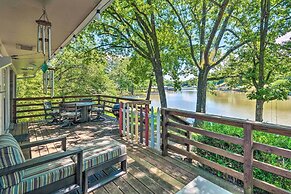 Updated Deck & Dock: Lakefront Home in Hot Springs