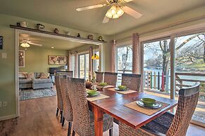 Updated Deck & Dock: Lakefront Home in Hot Springs