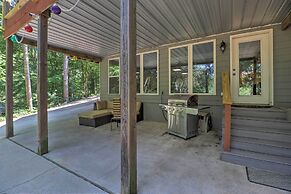 Lakefront Jacksons' Gap Home w/ Deck, Dock & Views