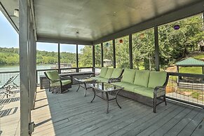 Lakefront Jacksons' Gap Home w/ Deck, Dock & Views