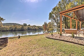 Modern Norfork House w/ Patio on White River!