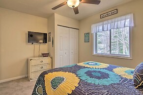 House w/ Screened-in Deck & Grill in Ocean Pines!