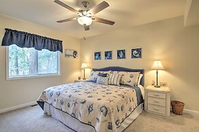 House w/ Screened-in Deck & Grill in Ocean Pines!