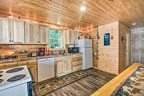 Big Lake Getaway w/ Private Beach + Fire Pit!