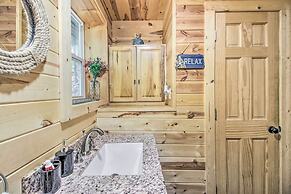 Big Lake Getaway w/ Private Beach + Fire Pit!