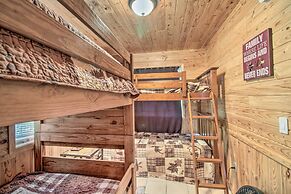Big Lake Getaway w/ Private Beach + Fire Pit!