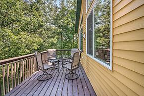 Big Lake Getaway w/ Private Beach + Fire Pit!