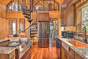 Deck + Mtn Views: Hot Springs Hideaway on 13 Acres