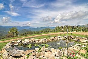 Deck + Mtn Views: Hot Springs Hideaway on 13 Acres